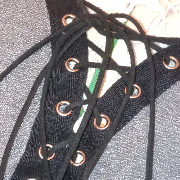 Unique Grey Casual Top - Picture 3 of 11